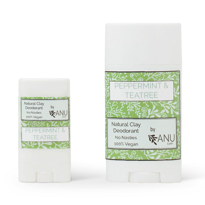Mini Peppermint and Teatree Natural Deodorant