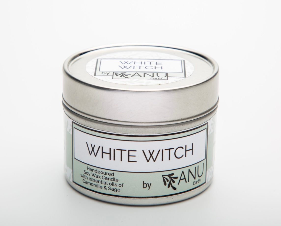 White Witch Candle - Travel Tin