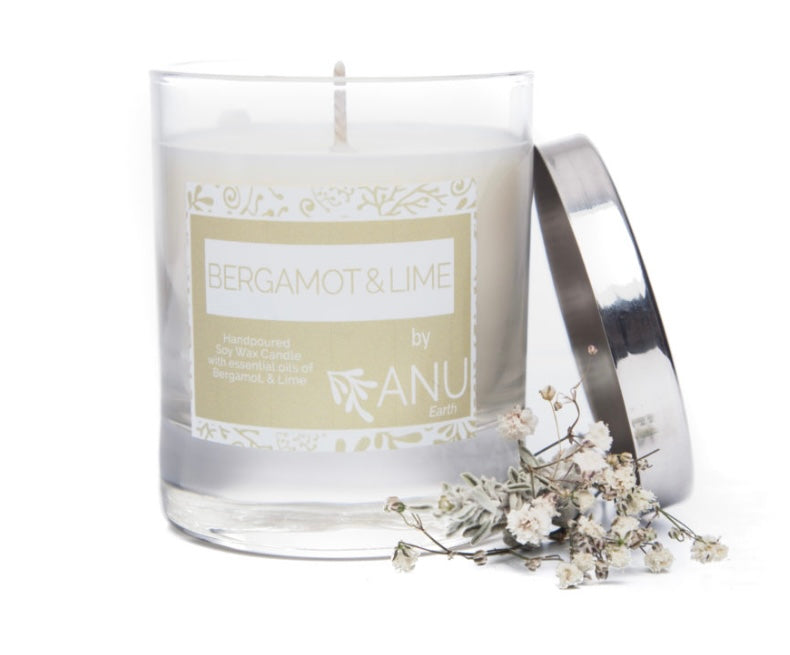 Bergamot, Lime & Eucalyptus Candle - Classic Glass