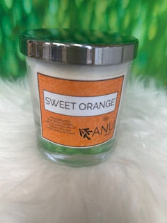 Sweet Orange & Cedarwood Candle - Classic Glass